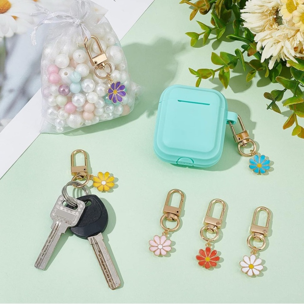 Floral Keychain